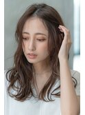 大人ハイライト/イルミナ/20代30代/ハーフブリーチ/レイヤー