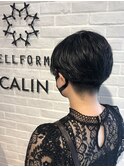 刈り上げショートマッシュ