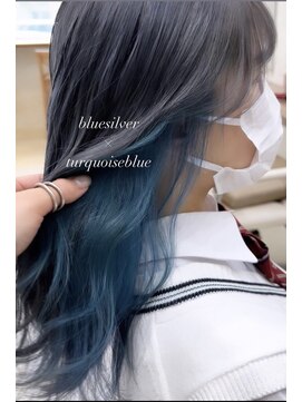 イル(iLu.) ブルーシルバー×ブルー