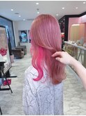 【AMAND'OR 石川】ピンク×インナーピンクでかわいさMAX♪