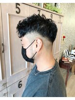 フェード×ニュアンスパーマ