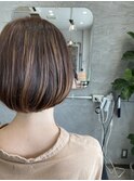ショートボブ