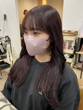 メアリー バイ メリー(marry by merry) 【立町メアリーバイメリー】☆テラコッタピンク×セミロング☆