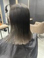 イズ 札幌店(is) 全頭ブリーチを卒業したい人向けダークトーングラデーション