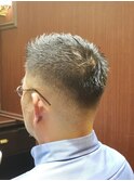 MEM`S HAIR スキンフェードカット 黒髪スタイル
