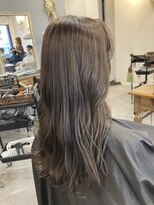 ロング　ワンカール　透明感　スロウカラー