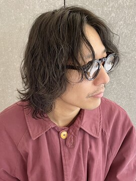 ニアウ 太田店(Niau) メンズパーマ波巻きスパイラルパーマツイストスパイラルパーマ