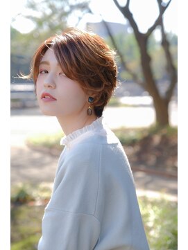 アンナ ヘアアンドアイズ(AnNa hair&eyes) ☆無造作カーリーショートスタイル☆