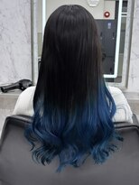 ジェプシー(JPCY)&nbsp;グラデーションカラー/裾カラー/ブルーカラー