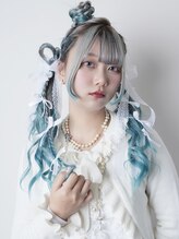 レボル(REVOL) 推し活ヘアアレンジ☆ヘアセット、推しカラー、ツインテール