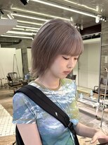 ヲタク(wotaku.)&nbsp;ミルクティーグレージュトリプルカラーハイトーンくすみカラー