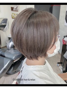 ココノイル ヘア アンド リラックス(COCOnoil hair&relax) まるみショート