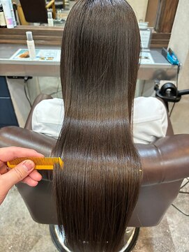 ヘアプレイスソル (HAIR PLACE SoL) 髪質改善/艶ストレート/ロング