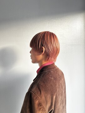 セダクション 道後樋又店(Seduction) 松山市/10代/20代/30代/40代/ほんのりピンクのハイトーンカラー