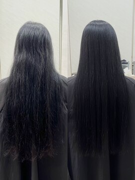 シンズ 銀座(sins) sinsストレートでスーパーロングがより魅力的に♪[30代40代50代]