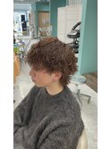 【sakura】ラフだけどキマる、トレンド波巻きパーマ