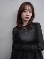 ニコ トウキョウ 渋谷(nico TOKYO)&nbsp;顔まわりレイヤーハッシュレイヤー透明感オリーブグレージュ渋谷