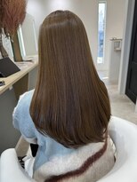 ビビバイベル(BiVi by BHEL)&nbsp;桑名グレージュベージュカラー顔まわりレイヤーカット髪質改善