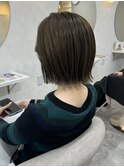 切りっぱなしボブ