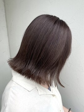 ジュエ ヘアー デザイン(Jue hair design) 外はねボブ グレージュ