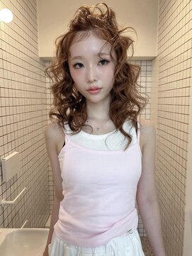 ペレ アネックス 大阪梅田茶屋町店(PELE ANNEX) ホワイトグレージュ/デジタルパーマ/フェザーパーマ/梅田