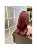 カプア 仙台駅前店(Kapua)&nbsp;ダブルカラー/ピンク/ケアブリーチ/ロング