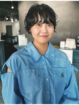 クイン(qin) ニュアンスショートパーマ