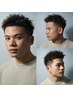 【初回予約No. 1】メンズカット(眉毛カットお顔剃り付¥5720→¥5148