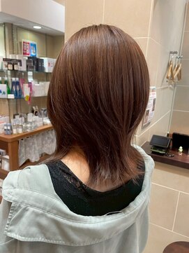 ルページ 千葉(lpage) 髪質改善/顔周りレイヤーカット/グレージュ[千葉/千葉駅]