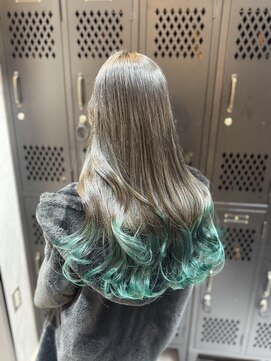 ヴァイス 渋谷店(VAICE) 裾カラー/推しカラー/グリーン