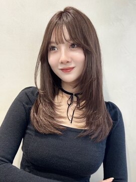 グローアイヴィ 大宮(GLROW IVY) 韓国レイヤーブラウングレージュ