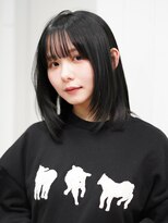 アルバム 池袋(ALBUM)&nbsp;前髪顔周りレイヤーミディアムイメチェン_F31485