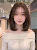 ワンホンレイヤー×前髪×レイヤーカット[髪質改善/縮毛矯正]T