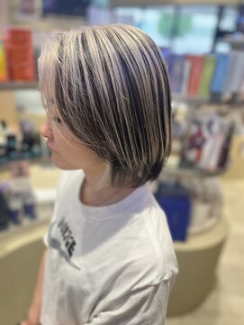 ヘアーザラブズラフズ オーガニカ 北九州(HAIR THE LOVES LAUGHS ORGANICA) デザインカラー