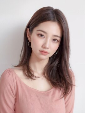アーダーヘアサロン 森田店(ADER HAIR SALON) 垢抜け☆カジュアルレイヤー　耳掛けスタイル