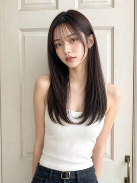 アロマ ヘアー ルーム 新宿店(AROMA hair room) レイヤーカット/メテオカラー/髪質改善/ダークブラウン/新宿