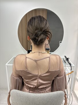 ナンバーセブン(N7) 【ヘアセット】カチモリシニヨン