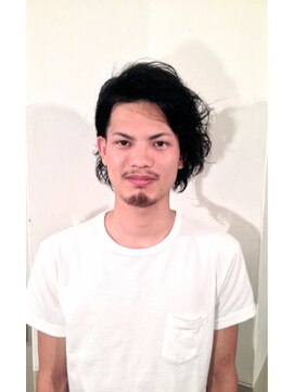 ヘアーサロンアンドアクセサリー コンテ(conte) メンズ ミディアムスタイル