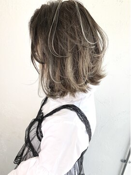 ルモア(RUMOR) Rumor×外国人3Dハイライトカラー『アッシュブロンド』