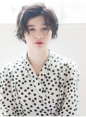 【自由が丘KEEP三橋】大人のベリーショート×黒髪