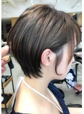 [The C ]　馴染む襟足☆赤み消しショートヘア