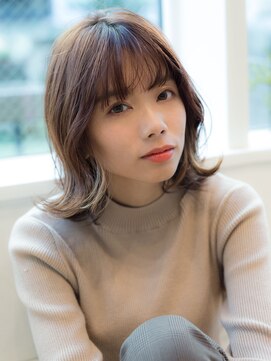 バイオレット 表参道店(Violet) 【若井】シースルーバングインナーカラー