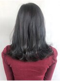 ミディレイヤー_ハイライトカラーセミウェットウェーブ_ba249683