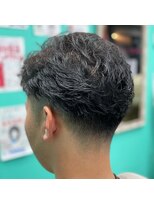 ファンヘアメイク(Fun hair make)&nbsp;無造作パーマ　刈上げ