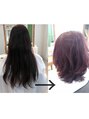 ロゼオ(Roseo)&nbsp;before・after(久米川/髪質改善/ヘッドスパ)