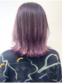 ラベンダーボブ_Aラインボブマロンベージュ_ba333481