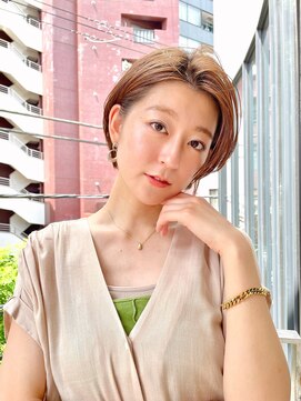 ダヴィン 中目黒(DaVin) 【DaVin中目黒】夏ショート 前髪長め 20代30代40代☆