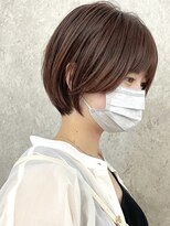 エリマ 調布(elima)&nbsp;大人丸みショート/メルティカラー/イルミナカラー/前髪あり[調布