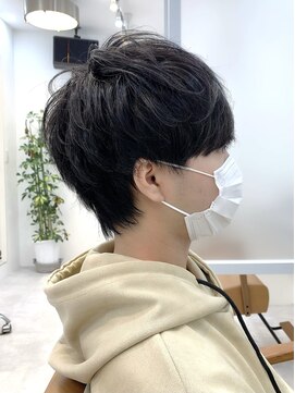 ロミーオム 本厚木(ROMMY. Homme) 絶壁さん骨格補正カット◎マッシュウルフ！ロミーオム