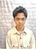 清潔感アップ!!デコ出しショートスタイル!【赤坂】【理容室】